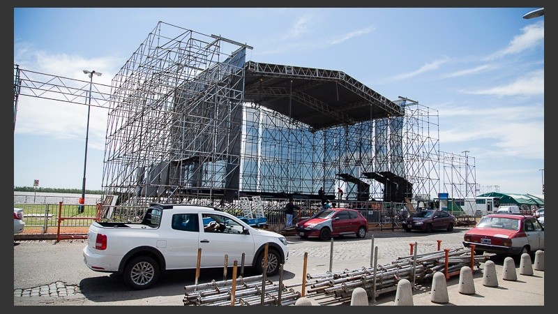 El escenario principal ya está armado.