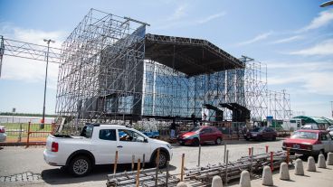 El escenario principal ya está armado.