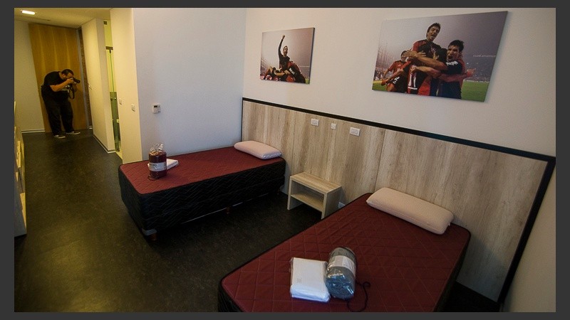 Una de las habitaciones dobles que tiene el flamante edificio.