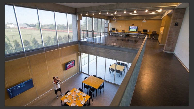 Planta baja y primer piso del ingreso principal.