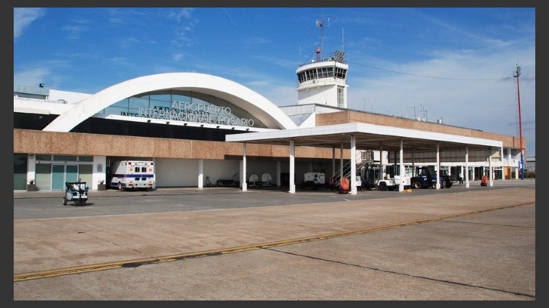 Vuelos cancelados en el Aeropuerto Internacional Rosario.