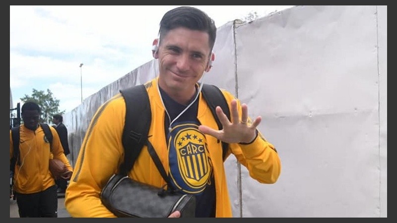 El chileno Parot sufrió algunos golpes.