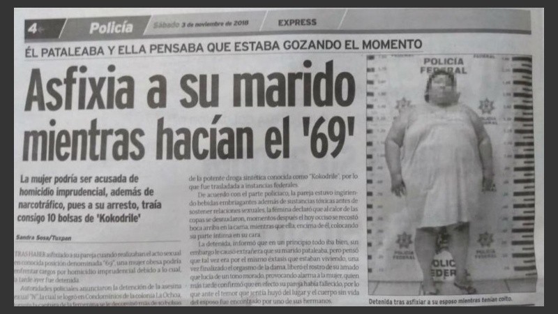Lo que decía la noticia falsa que se viralizó.