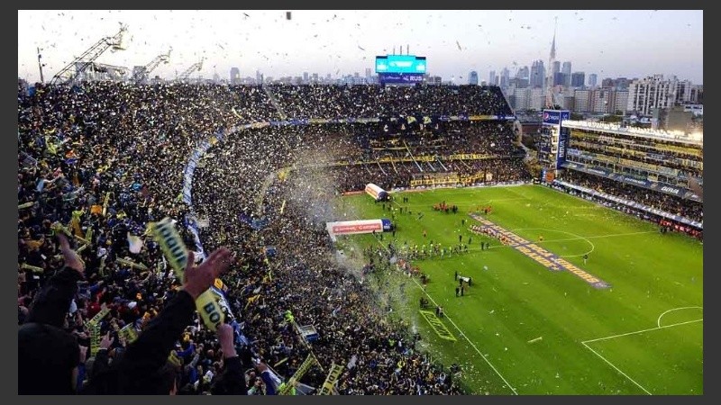 La Bombonera, el escenario para el primer partido final de la Libertadores.