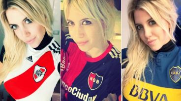 Wanda Nara fue contra el mandato y cambió varias veces de camiseta.