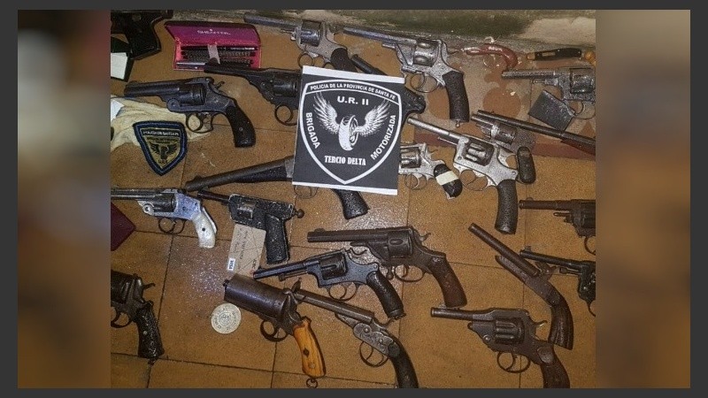 Después del calibre 22, los incautados con más asiduidad son el 32 y el 9 milímetros.