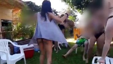 La fiesta sexual fue en una casa quinta de Sáenz Peña.