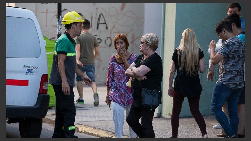 Hubo corridas y momentos de tensión en calle Entre Ríos al 400.