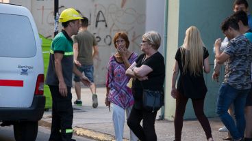 Hubo corridas y momentos de tensión en calle Entre Ríos al 400.