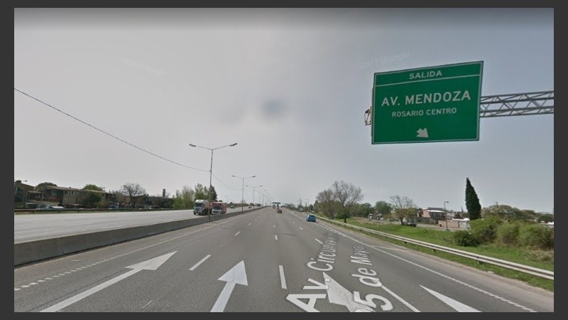 El choque fatal fue en Circunvalación a la altura de Mendoza. 