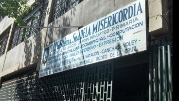 La escuela donde operaba la precoz banda narco.