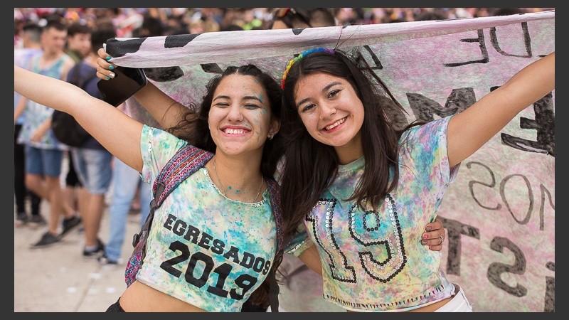 Un día de festejo para los estudiantes que ya es tradición.
