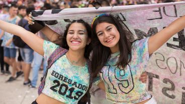 Un día de festejo para los estudiantes que ya es tradición.