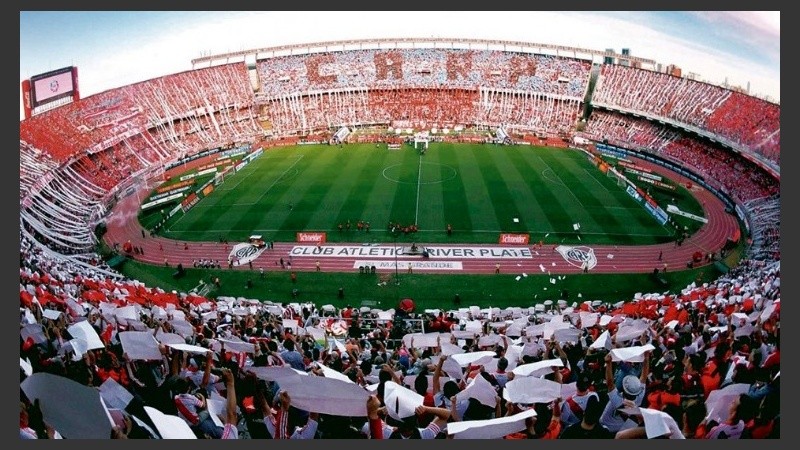El Monumental, sede del último partido de la Copa Libertadores.