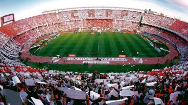 El Monumental, sede del último partido de la Copa Libertadores.