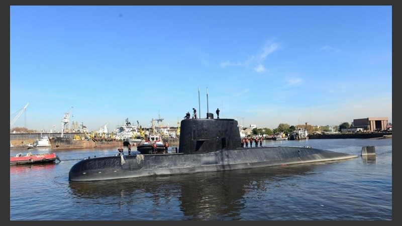 El submarino fue hallado luego de un año de búsqueda.