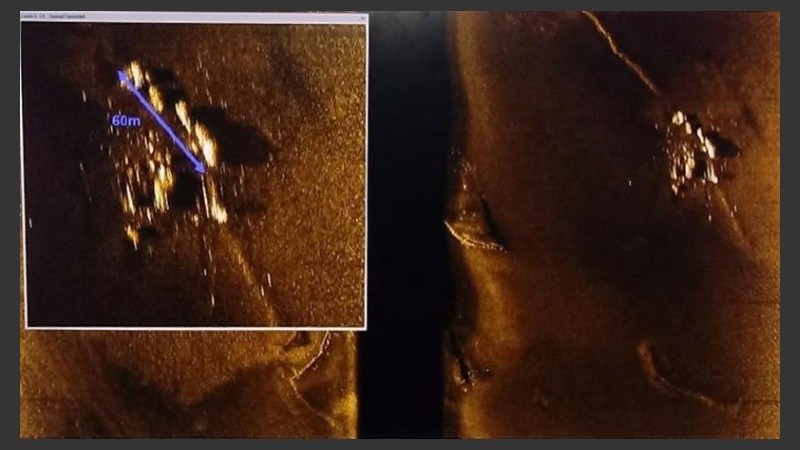 La nave fue hallada en el fondo del Mar Argentino.