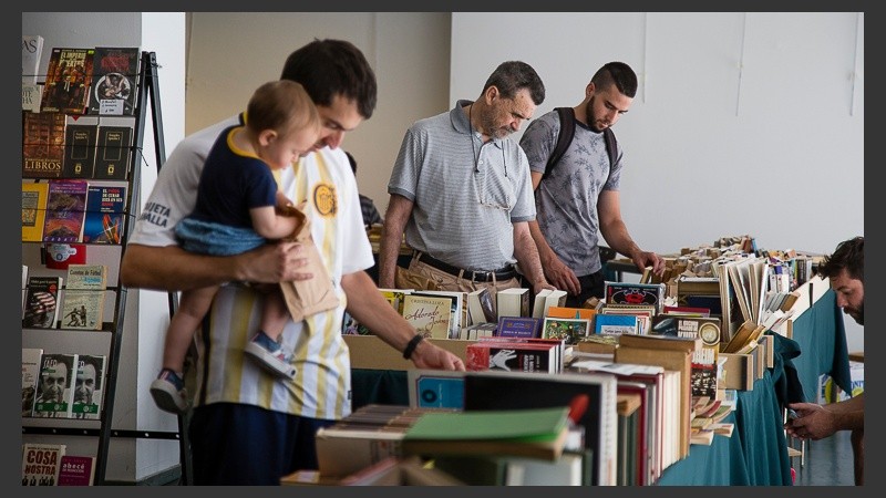 La Feria de Librerías de Viejo fue una de las atracciones este fin de seman largo.