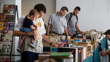 La Feria de Librerías de Viejo fue una de las atracciones este fin de seman largo.