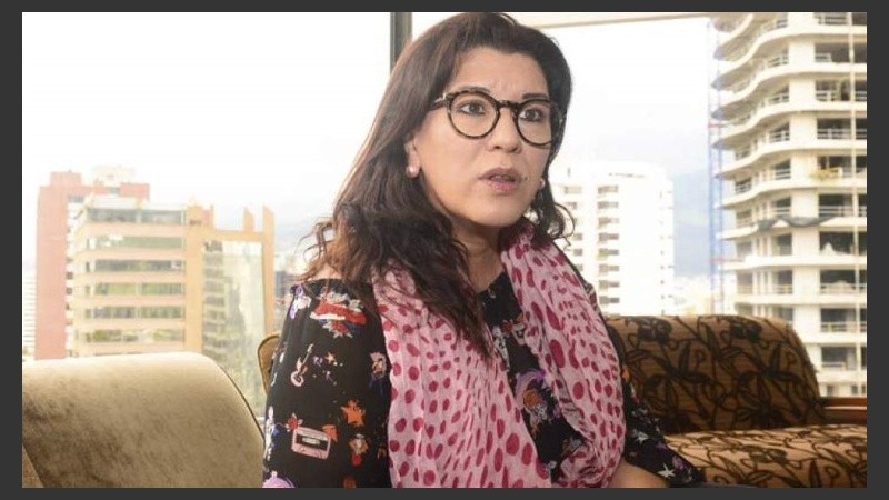 Cinthia García aguantó los trapos del kirchnerismo.