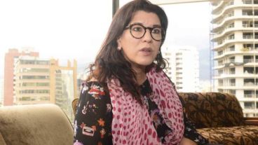 Cinthia García aguantó los trapos del kirchnerismo.