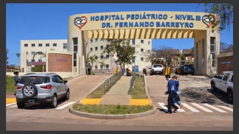El chico estaba en el Hospital de Pediatría de Posadas.