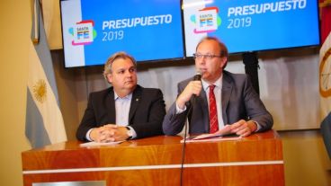 El presupuesto provincial se presentó este martes en Santa Fe.