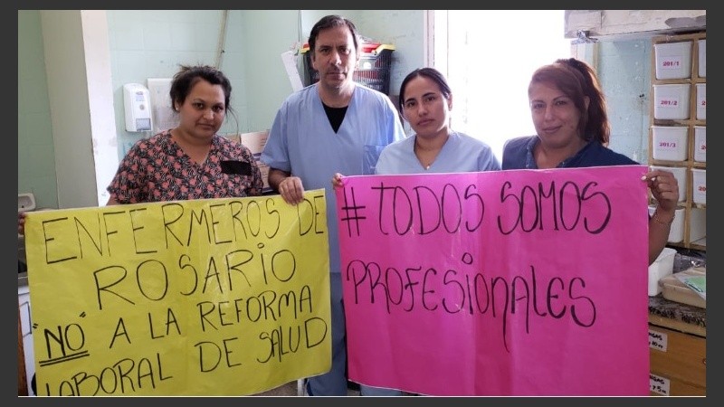 Enfermeras y enfermeros marcharán al Monumento para pedir por su profesionalización.