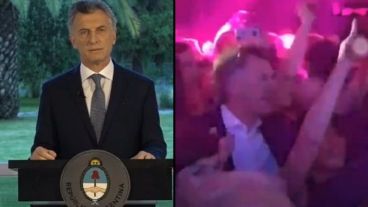 Macri decretó el duelo nacional el sábado a la tarde y asistió a una fiesta esa noche.