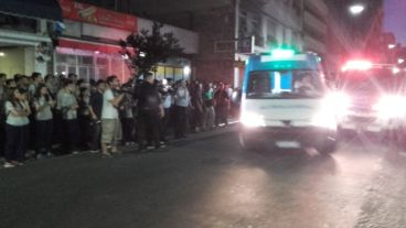 El simulacro involucró a los equipos de emergencia.