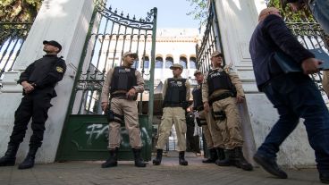 El juicio se desarrolla en los tribunales federales de Oroño al 900.