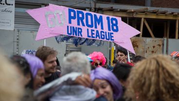 La puesta en escena de la promoción que se recibe este año.