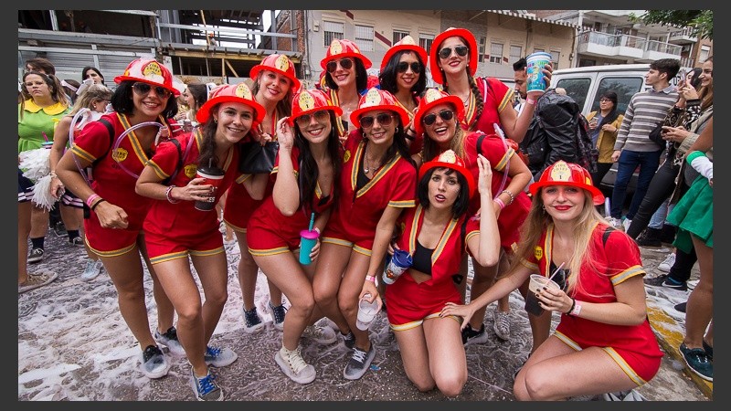 La bajada de Odontología ya es un clásico junto con la de Medicina.