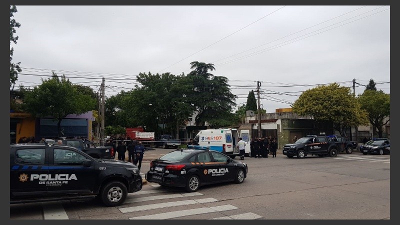 Un delincuente fue detenido en el robo al que se dirigía el uniformado.