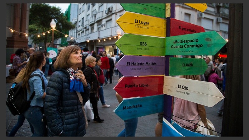 23 librerías participaron de la movida.