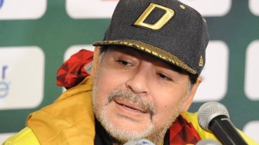 "En la Argentina hoy es un terror salir a la cancha", dijo Diego Maradona.