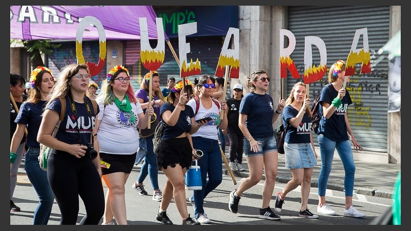 Rosario se sumó a la causa como cientos de ciudades alrededor del mundo.