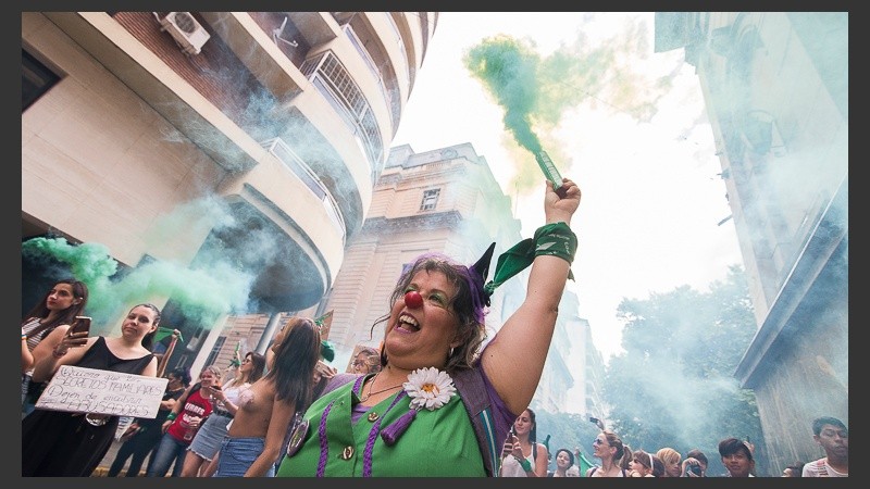 Las mujeres se hicieron sentir este domingo.