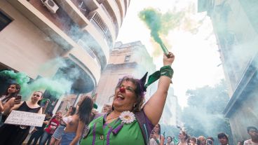 Las mujeres se hicieron sentir este domingo.