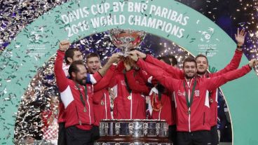 En tierras francesas celebró el visitante.