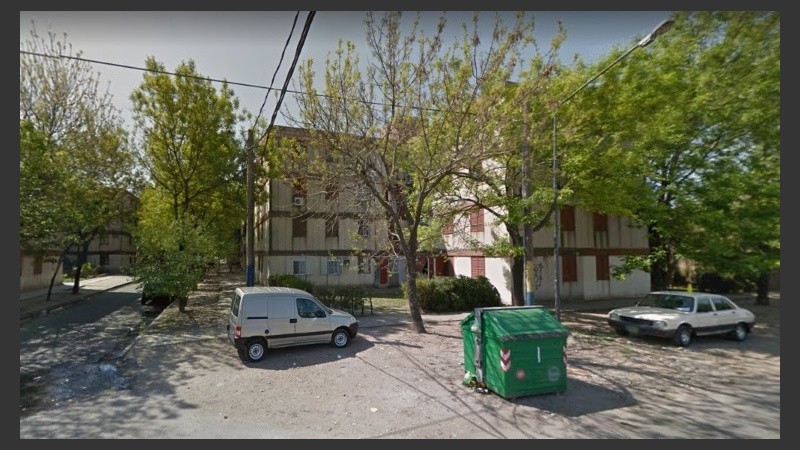 El Fonavi de Tiro Suizo en el que ocurrió el hecho. 