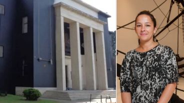 En 2014, Mariana Telleria sorprendió a Rosario con su intervención del Castagnino.