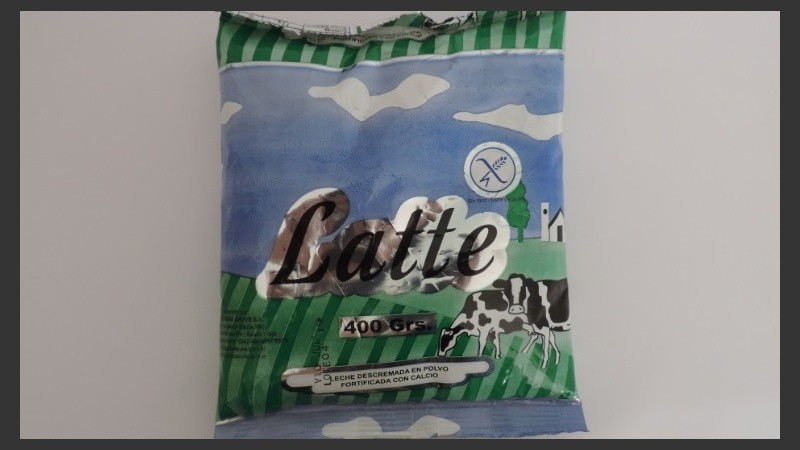 La leche en polvo marca Latte, fabricada en la provincia.
