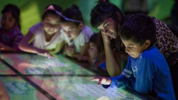 Los juegos interativos y de realidad virtual forman parte del recorrido.