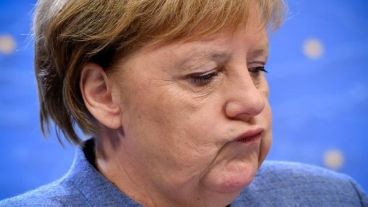 La aeronave de Merkel tuvo que volver a Alemania.