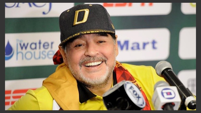 Maradona recordó el partido del gas pimienta de 2015 entre Boca y River.