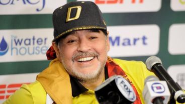 Maradona recordó el partido del gas pimienta de 2015 entre Boca y River.