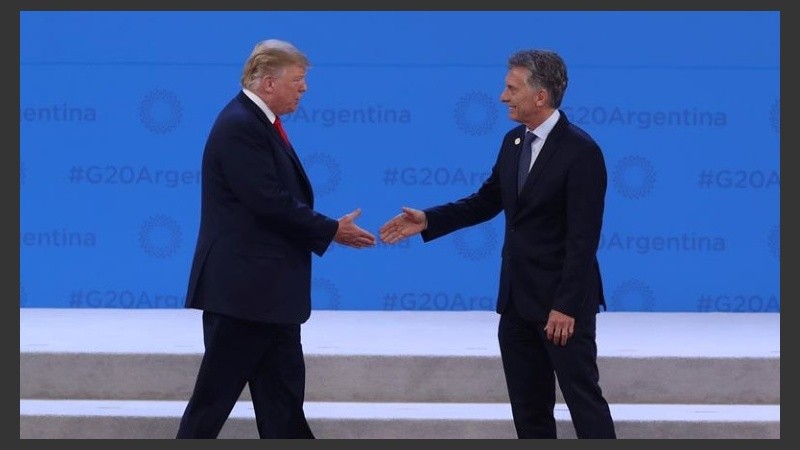 Macri y Trump simbolizan el acuerdo entre Argentina y Estados Unidos. 