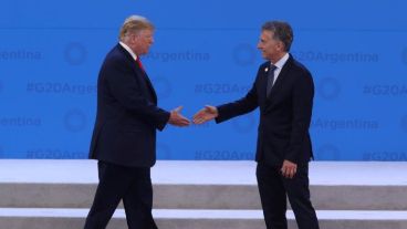 Macri y Trump simbolizan el acuerdo entre Argentina y Estados Unidos.