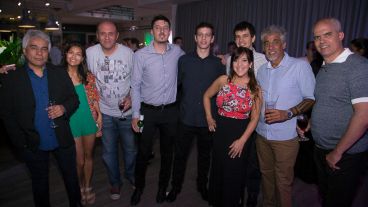 La fiesta de fin de año de Televisión Litoral.